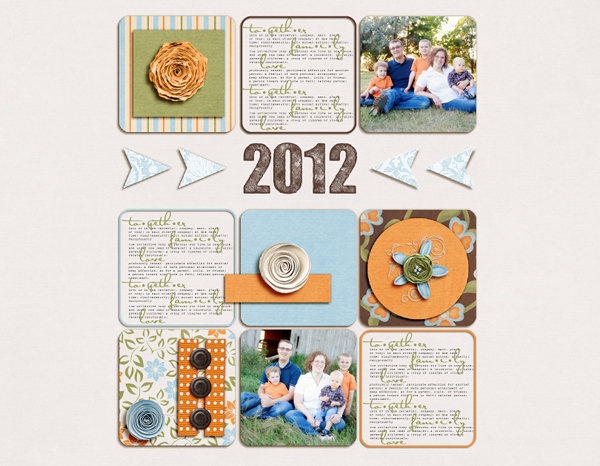 2012 Calendar Cover