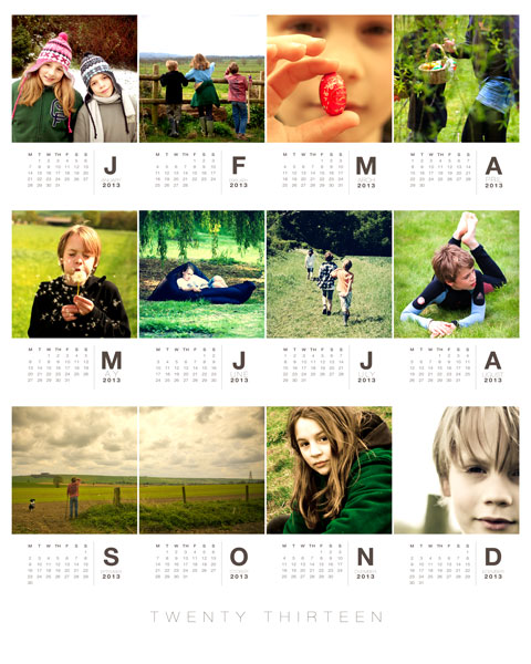 2013 Calendar Poster