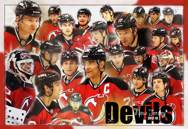 2013 NJ Devils poster