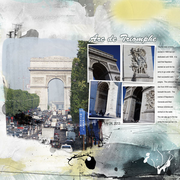 2013Jul24 Arc de Triomphe