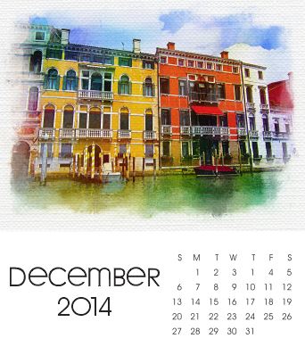 2014 CD Calendar December