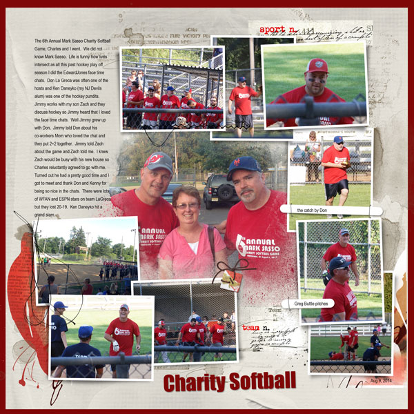 2014Aug9 charity softball