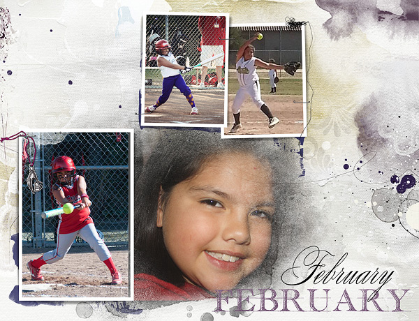 2015 Calendar Topper - February