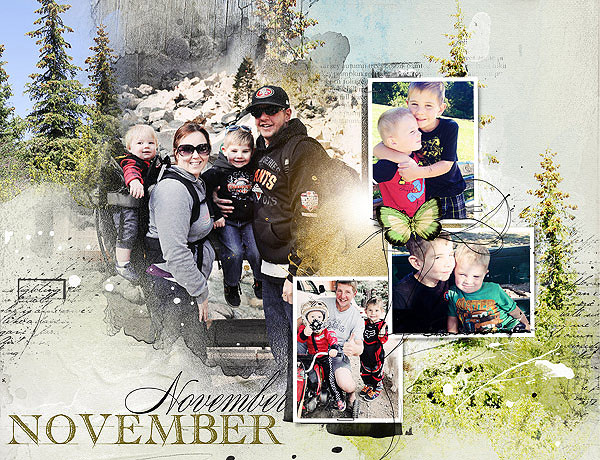 2015 Calendar Topper - November