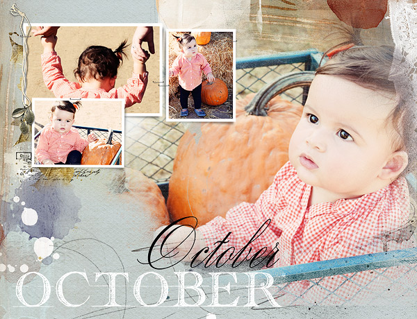 2015 Calendar Topper - October