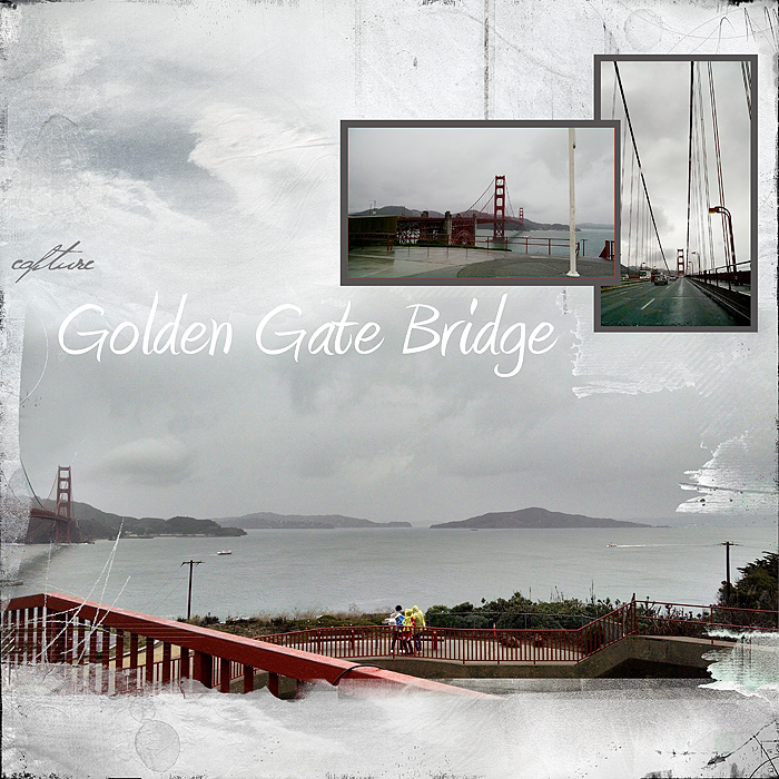 2015 Golden Gate Bridge on a rainy Day Anna Color challenge