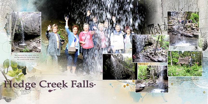 2015 Hedge Creek Falls Double spread