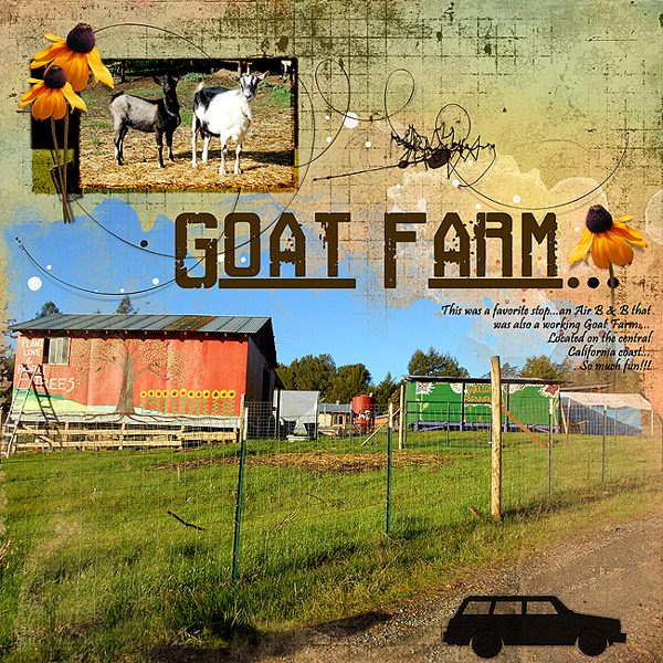 2015 The Goat Farm Air B&B...Anna color challenge