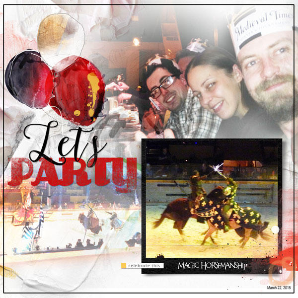 2015Mar22 Medieval Times Birthday circus words challenge 5