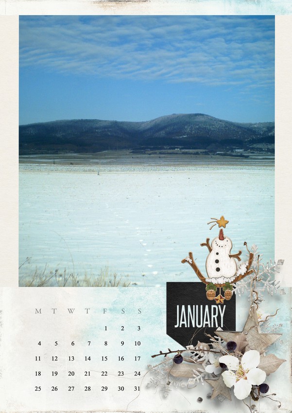 2021 template Calendar ~January