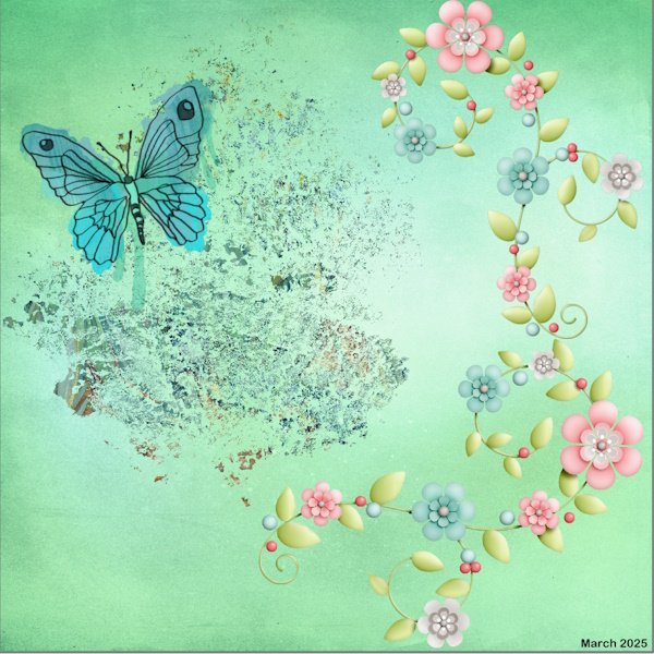 6- March Challenge -6 - Tic Tac Toe-mask-flowers-butterfly.jpg