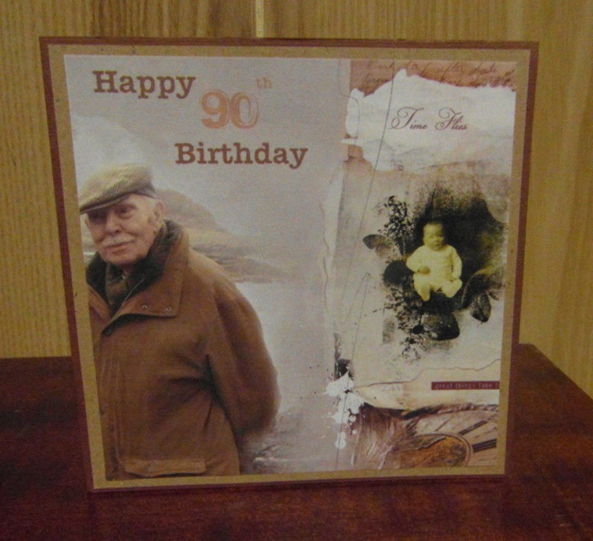 90th birthday card