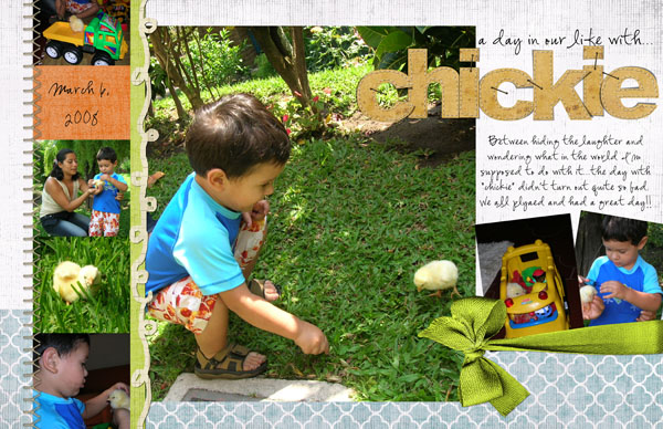 A Day with Chickie...