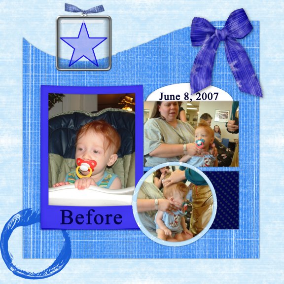 "A Friend Is" (a.k.a. "Noah's 1st Haircut"), page 1