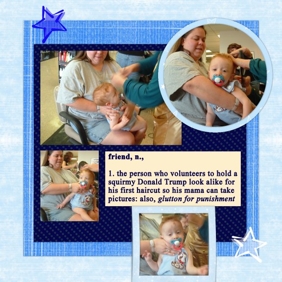 "A Friend Is" (a.k.a. "Noah's 1st Haircut"), page 2