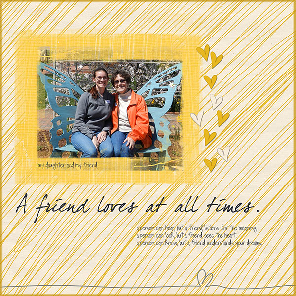 A friend loves at all times