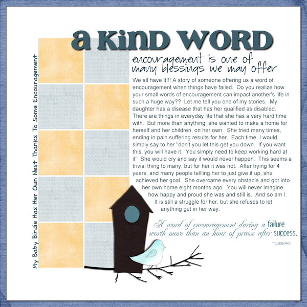 A Kind Word