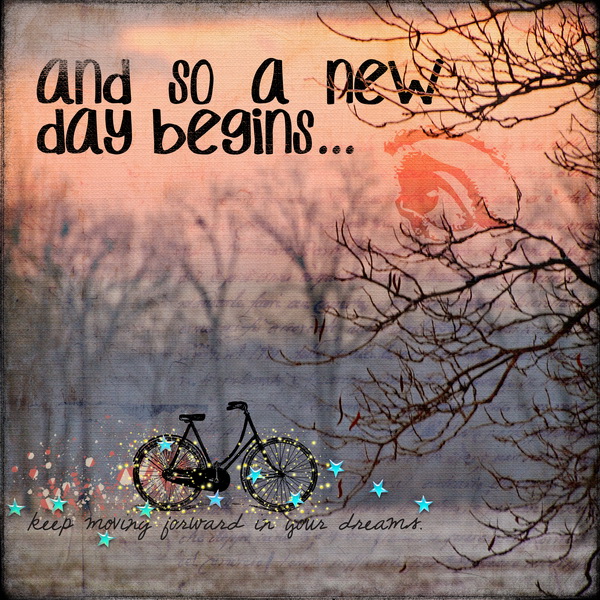 a new day begins