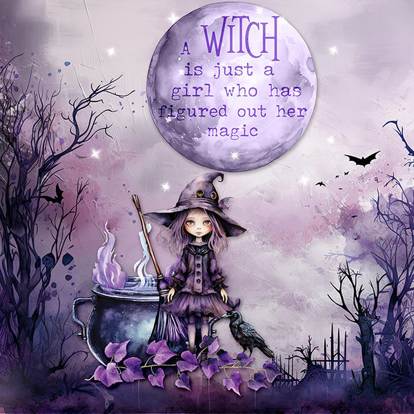 A witch is just a girl