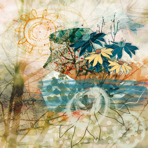 Abstract autumnal
