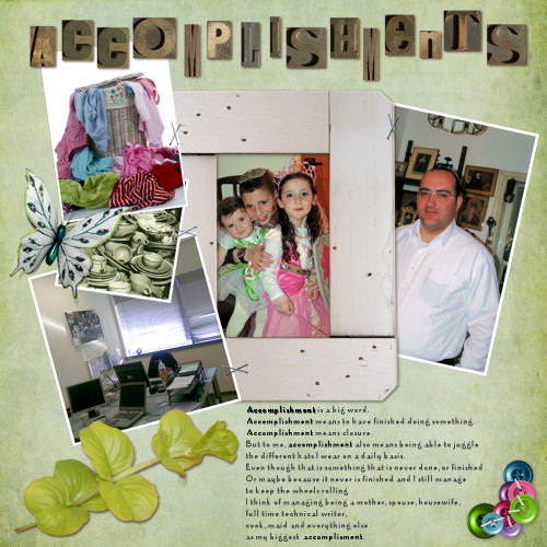 ADSR 12- Accomplishments