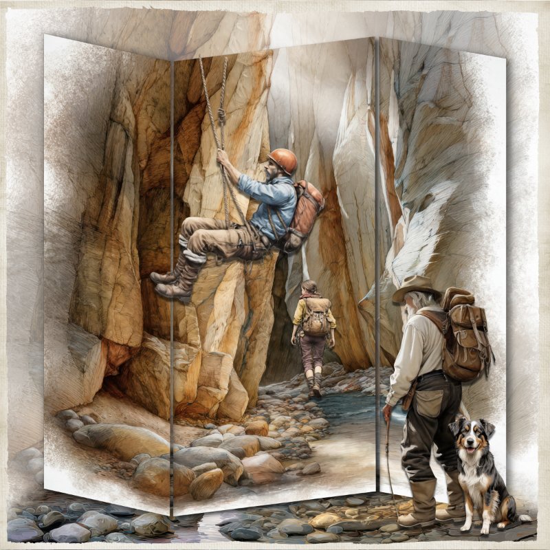 Adventures Triptych