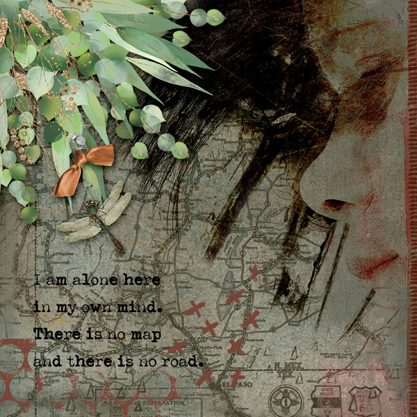 alone here in my mind