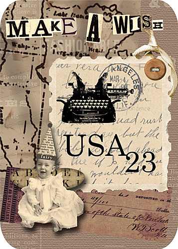 altered stamp ATC#1