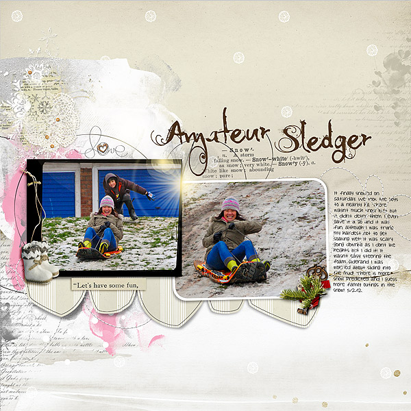 Amateur Sledger (O-Stash challenge)