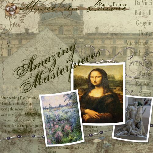 Amazing Masterpieces - Musee du Louvre