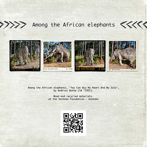 'Among the African elephants'