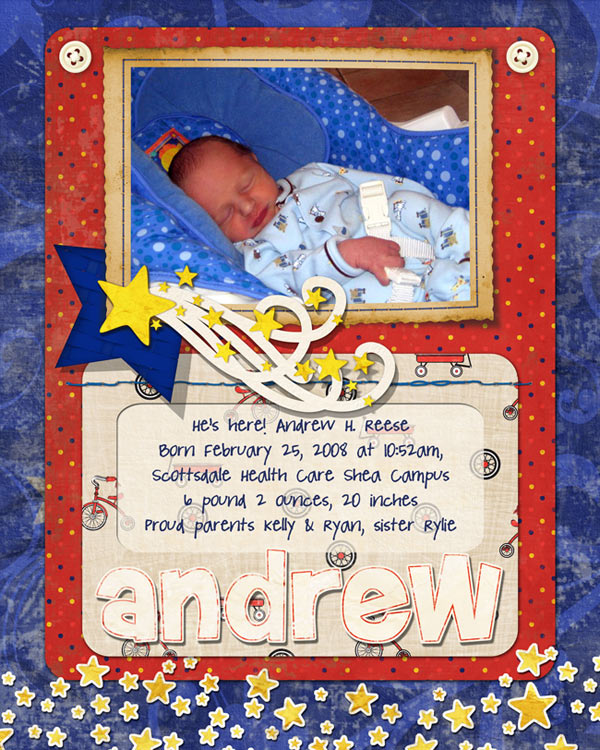 Andrew's Birth Announcement