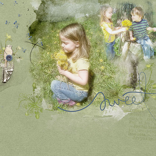 Anna Aspnes_Advanced Brushes Course_Dandelion Bouquet