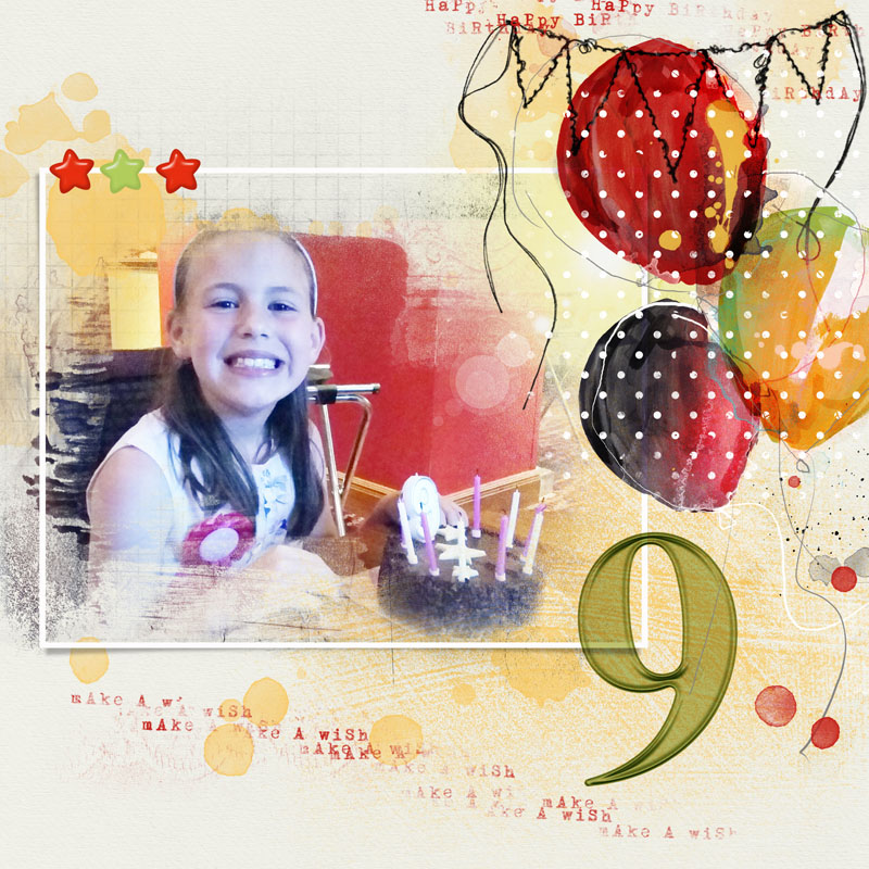 Anna Color Challenge - Happy Birthday