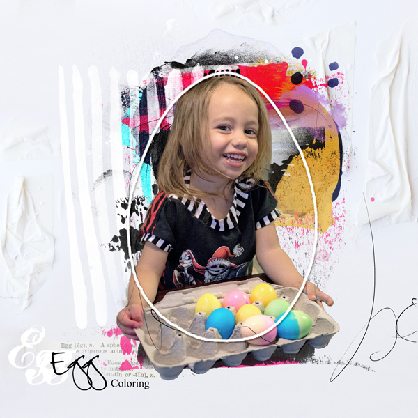 Anna Lift Egg Coloring