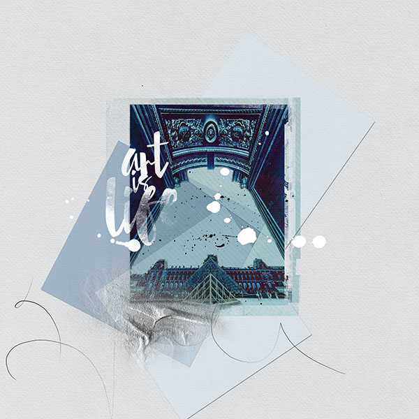 AnnaColor Challenge 05.22.2015-06.04.2015/ Louvre