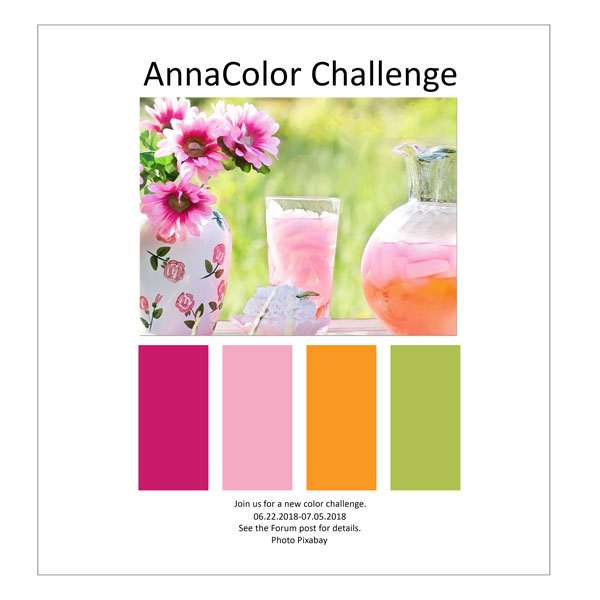 AnnaColor Challenge 06.22.2018 - 07.05.2018