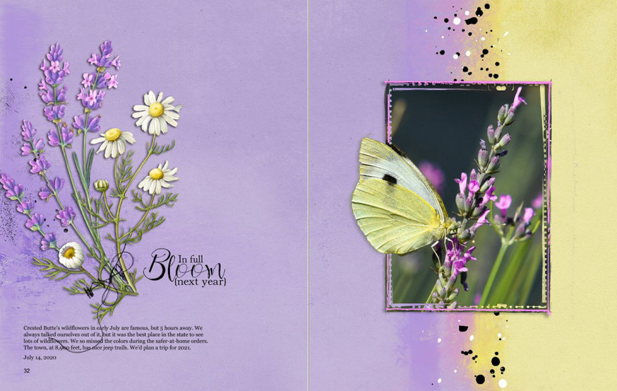 AnnaColor Challenge 07.10.2020 - In Full Bloom (Next Year)