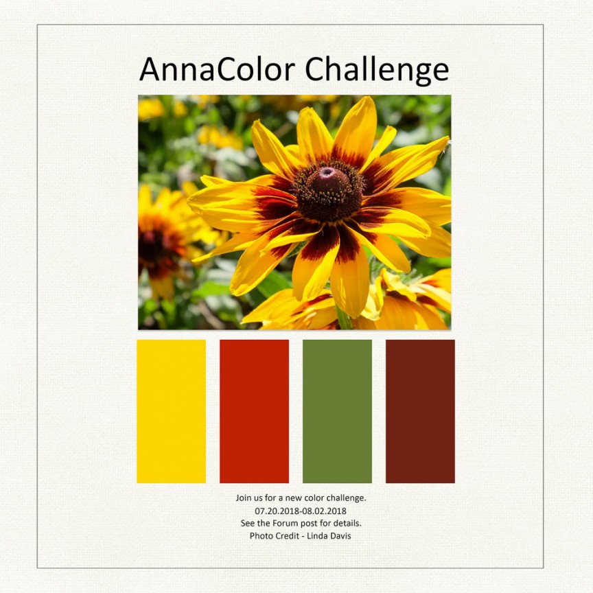 AnnaColor Challenge 07.20.2018-08.02.2018