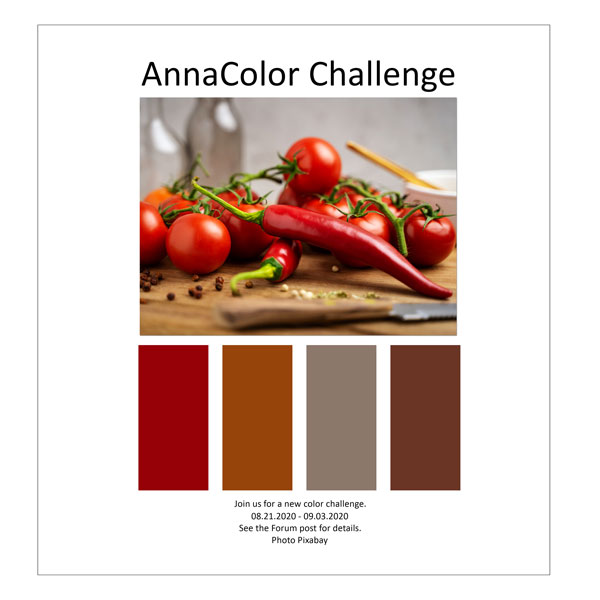 AnnaColor Challenge 08.21.2020 - 09.03.2020