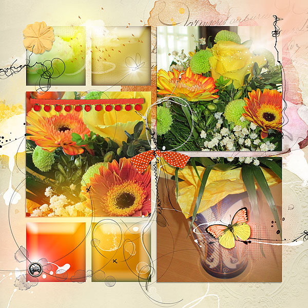 AnnaColor Challenge 08.31.2018 - 09.13.2018 - Flower bouquet