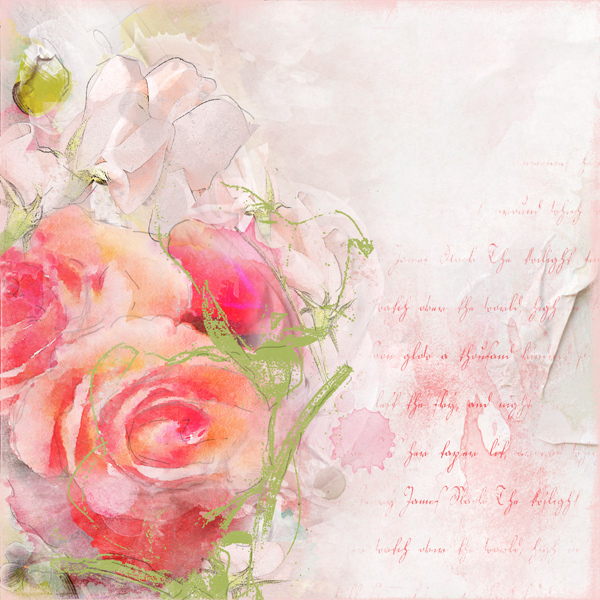 annaColor: Roses N Sweet Peas