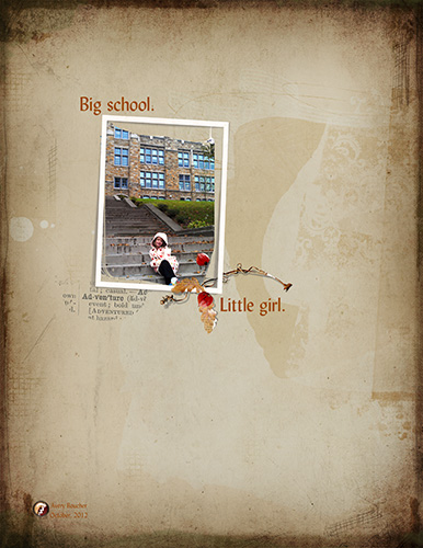 AnnaLift 10-5-12: Big School--Little Girl