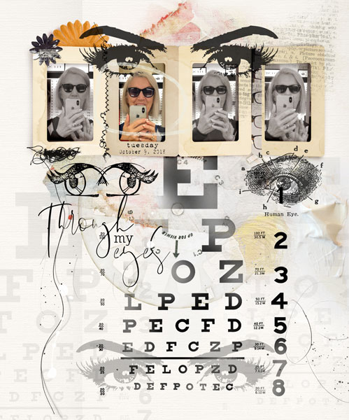 AnnaLift 10-6 Eye Chart