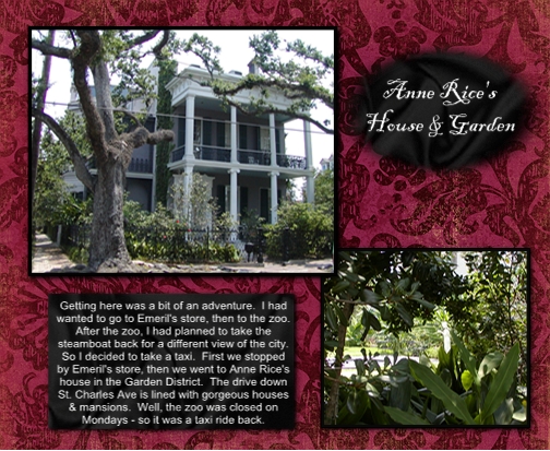 Anne Rice's House - New Orleans