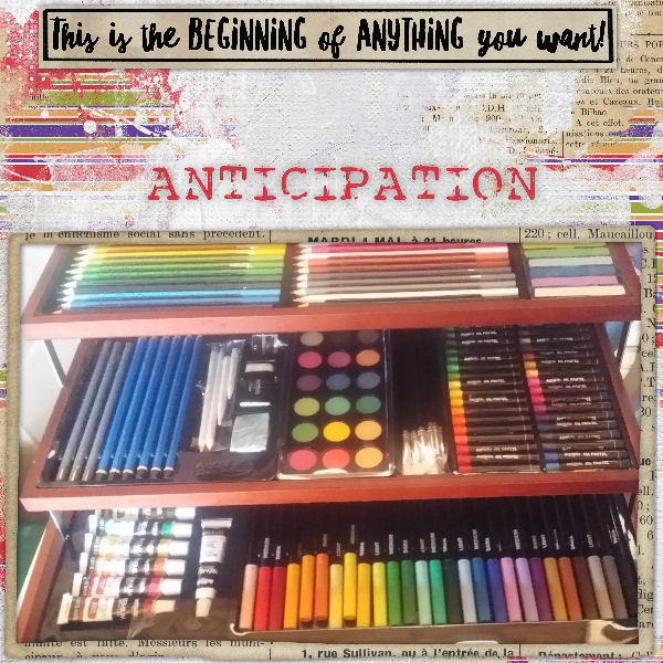 Anticipation-One Word Challenge 1