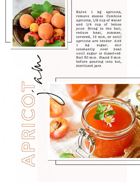 Apricot jam