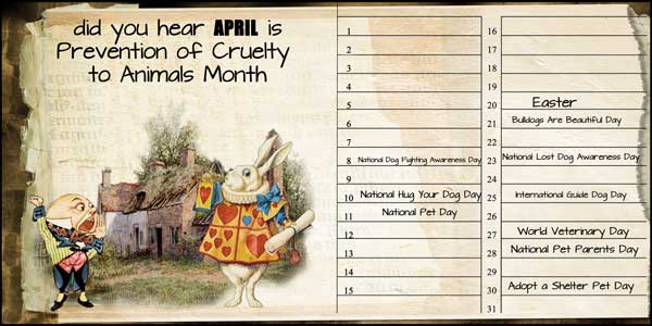 april calendar challenge