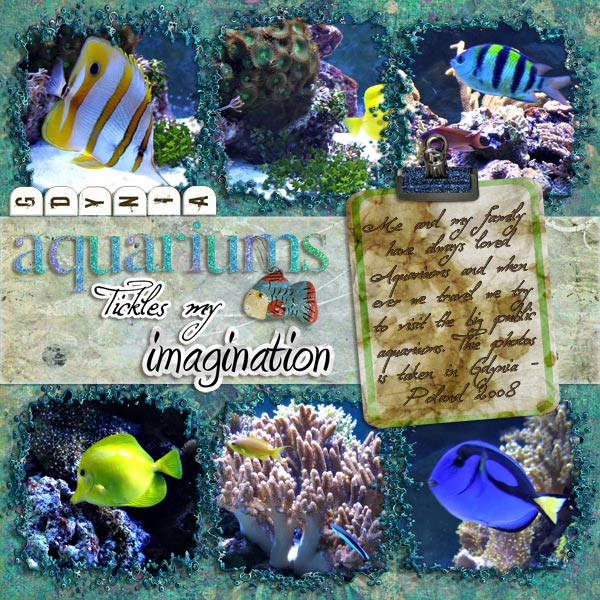 Aquariums Tickles my Imagination "Vicki Stegall - DS"