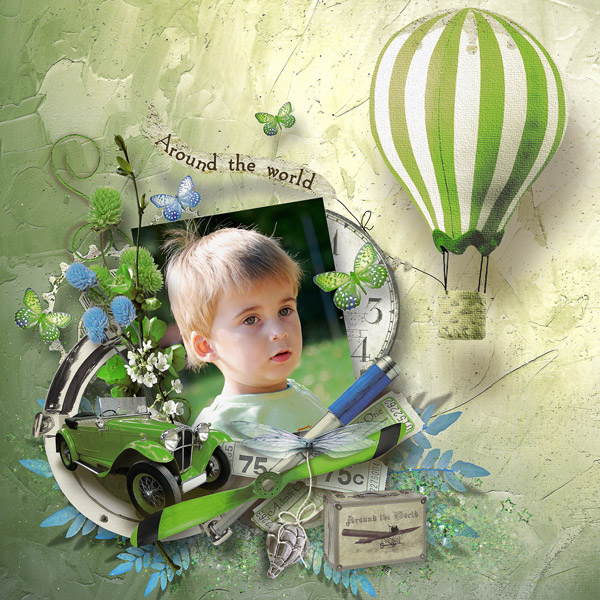 Around the World for boy